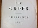 NEW ORDER SUBSTANCE 1987 DOUBLE LP BRAZIL INNER SLEEVE EXCELLENT CONDITION