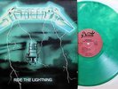 Metallica: Ride The Lightning (LP France 1984 Green Cover, Coloured Vinyl)