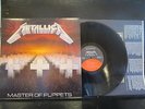 METALLIC Master of Puppets Elektra 60439 Vinyl Record 1986  N/Mint-