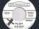 RARE NORTHERN SOUL WILLIE HUTCH  THE DUCK / LOVE RUNS OUT  45 rpm  SAX BREAKS
