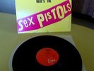 1977 NEVER MIND THE BLOCKS HERE'S THE SEX PISTOLS LP RECORD 33.3 RPM  AS NEW