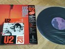 U2  UNDER A BLOOD RED SKY  LP WITH UNIQUE PROMO WAR STICKER
