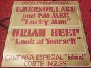 URIAH HEEP *Look At Yourself* & EMERSON LAKE & PALMER RARE Spain 7