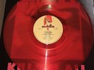 METALLICA KILL 'EM ALL TRANSPARENT RED COLORED VINYL LP IMPORT W/ LYRIC INSERT