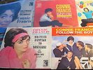 CONNIE FRANCIS - SET OF 8 U.S. PIC/SLEEVES ONLY & EP COVER- NO RECORDS- K @ @ L