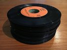 Latin 45 lot- 35 records- all listed- Cumbia, Salsa, Merengue