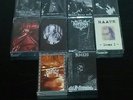 Black Metal Tape Set Black Metal Svartsyn,Wigrid,Raate,Thunderbolt,Abazagorath