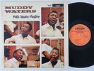 MUDDY WATERS Folk Blues Singer  Holland MONO LP 1st press Chess
