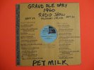 Pet Milk Grand Ole Opry Rare Radio Show 9-23/9-301960 Don Gibson Billy Grammer