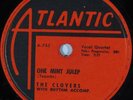 HEAR  Doo Wop 78 rpm THE CLOVERS One Mint Julep ATLANTIC 963 E/E-