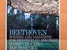 Beethoven Cello Sonatas Chuchro Panenka 3xLP Supraphon 1 11 1091/3 NEAR MINT