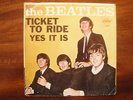 BEATLES  TICKET TO RIDE / YES IT IS  SLEEVE ONLY ORIGINAL