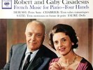 ROBERT & GABY CASADESUS / French Music for Piano / Columbia 6-EYE MS 6323 1D/1A