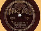 JAZZ 78 : ANNETTE HANSHAW & HER SIZZLIN' SYNCOPATORS ON PERFECT 12437