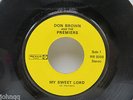Don Brown and the Premiers - My Sweet Lord / Koke With Lime - Rexius 45 Record