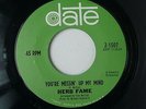 Northern Soul 45  HERB FAME You're Messin' Up My Mind    NOS Stock