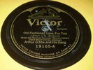78rpm Jazz Victor 19165 ARTHUR GIBBS GANG Charleston Medley from Runnin' Wild