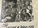 LEGION OF PARASITES - Prison Of Life + Insert UK 1985 LP THRASH1 FREE P&P PUNK