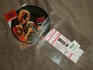 DAVID BOWIE KNOCK ON WOOD PICTURE DISC very rare WITH TICKET