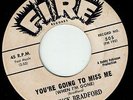 MOD/ R&B Chuck Bradford - You're Going to Miss me LISTEN