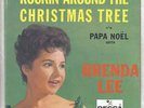 Brenda Lee 'Rockin' Around The Christmas Tree' 45 w sleeve DECCA DJ COPY # 30776