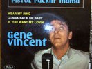 GENE VINCENT PISTOL PACKIN' MAMA + 3 FR EP ROCK'N'ROLL