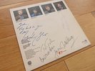 Dire Straits 1st Album vinyl HAND SIGNED by M.Knopfler, J.Illsley & P.Withers