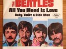 The Beatles All You Need Is Love / Baby You're A Rich Man 45 RPM 5964 Capitol