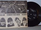 The BEATLES - Penny Lane + Strawberry Fields RARE Map Cover PS