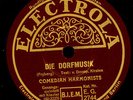 COMEDIAN HARMONISTS  Jetzt trinken wir noch eins / Die Dorfmusik   78rpm   S5469