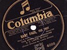 SAM LANIN + IPANA TROUBADOURS LEWIS JAMES : Baby Face Foxtrot