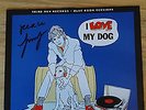 Signed Yusuf/Cat Stevens - I Love My Dog/Matthew And Son Blue Vinyl 7