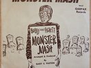 MONSTER MASH Garpax 44167 45rpm RECORD / PICTURE SLEEVE VG+ Bobby Boris Pickett