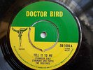 EX+  UK  DOCTOR BIRD 45 - STRANGER COLE/STRANGER & PATSY - 