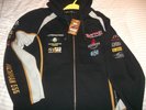 IRON MAIDEN TROPPER TT RACING JACKET(HOODY) SIZE XL BNWT