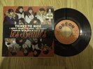 LES BEATLES - TICKET TO RIDE + 3 - ODEON EMI - MEO 108 - TYPE 1 - RARE - FRANCE