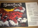 SACRIFICE - Torment In Fire - 1st PRESS LP THRASH METAL HEAVY Roadrunner 1986