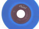 BEATLES--7'BLUE VINYL 45---(HEY JUDE/REVOLUTION)---NEAR MINT