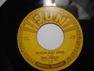 ELVIS PRESLEY Milkcow Blues Boogie 45 rpm SUN #215 1954 ORIGINAL 3 PUSH MARKS