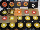 24x Johnny Cash 45's:Home of the Blues,It's Just about Time,Big River,Train Love