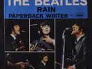 BEATLES: Paperback Writer / Rain 45 (PS straight opening, tiny writing on sleev