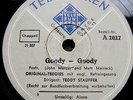 0593/ TEDDY STAUFFER-Goody, Goody-Alone-Tanzorchester-Foxtrott-OHRWURM-Schellack