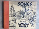 songs for john doe almanac singers record southern US music
