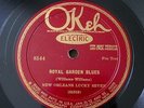 New Orleans Lucky Seven Royal Garden Blues Okeh 8544