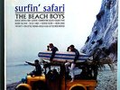 BEACH BOYS SURFIN' SAFARI 1st ALBUM RARE ORIG '61 CAPITOL STEREO LP w/DUAL COVER