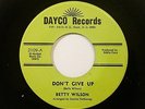 Betty Wilson on US Dayco Label