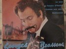 autographe signature dédicace signed georges brassens 45t le cocu