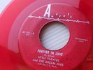 LITTLE FLAYTUS & DREAM-AIRS red vinyl doowop45 BUY A VAN / FOREVER IN LOVE F1036