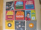 Elvis Presley 9 Singles -  Hound Dog - Suspicious minds Elvis Medley Raritäten
