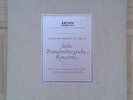 B386 ARCHIV SAPM 198 142/43 BACH BRANDENBURG CONCERTOS BAUMGARTNER 2 x LP STEREO